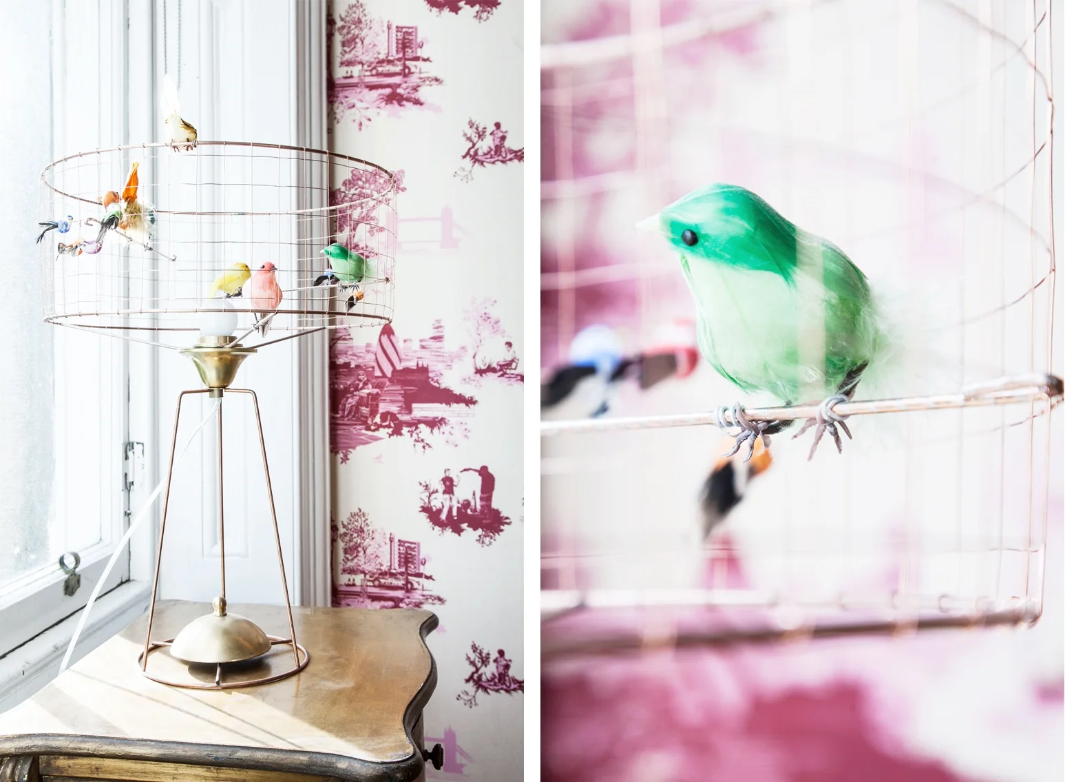 Mega child-friendly wallpaper - spot the 'cap in 'is ass' scene/Photo: Susie Lowe