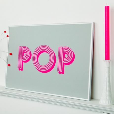 4) Pop print by Quirk & Rescue