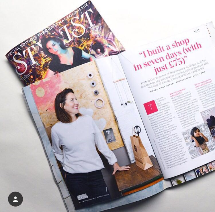 The Pink House's feature on Bon Tot for Stylist