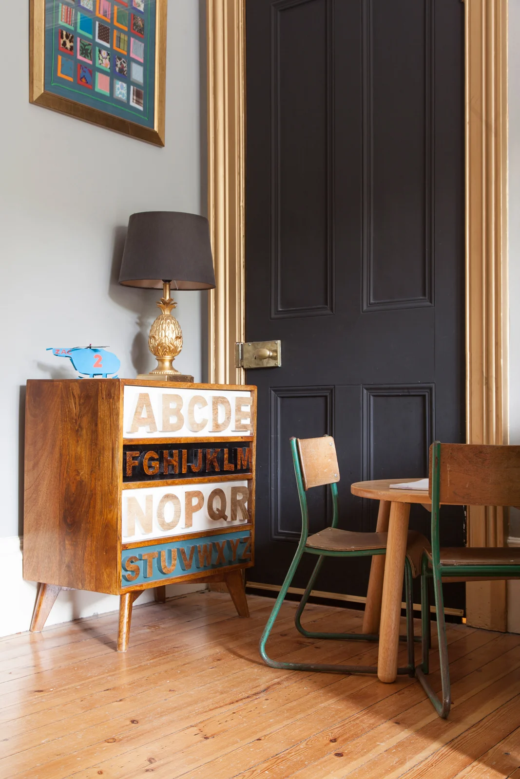 The kids' art corner. Totally for the kids/Photo: Susie Lowe