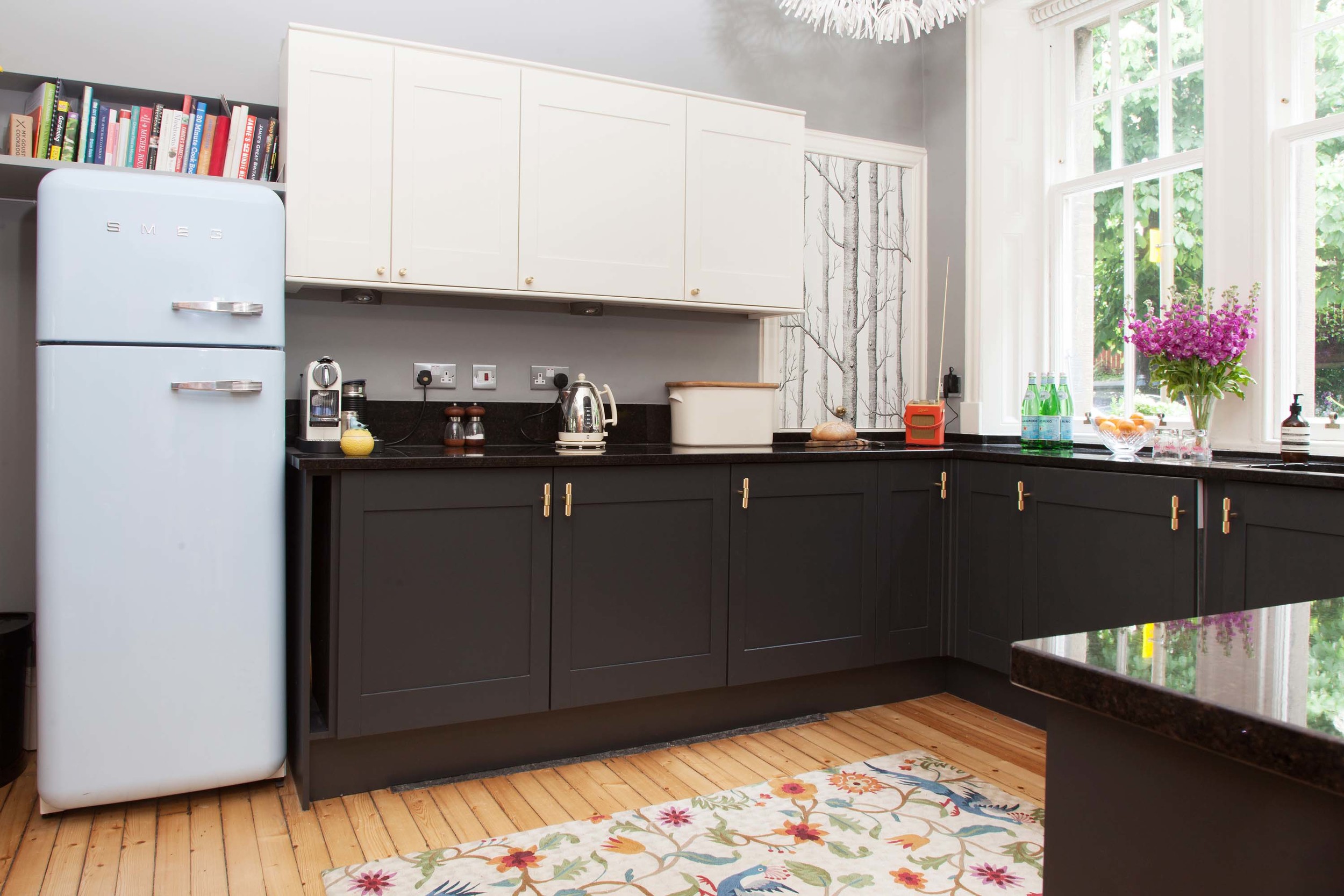 The Pink House kitchen makeover after photo