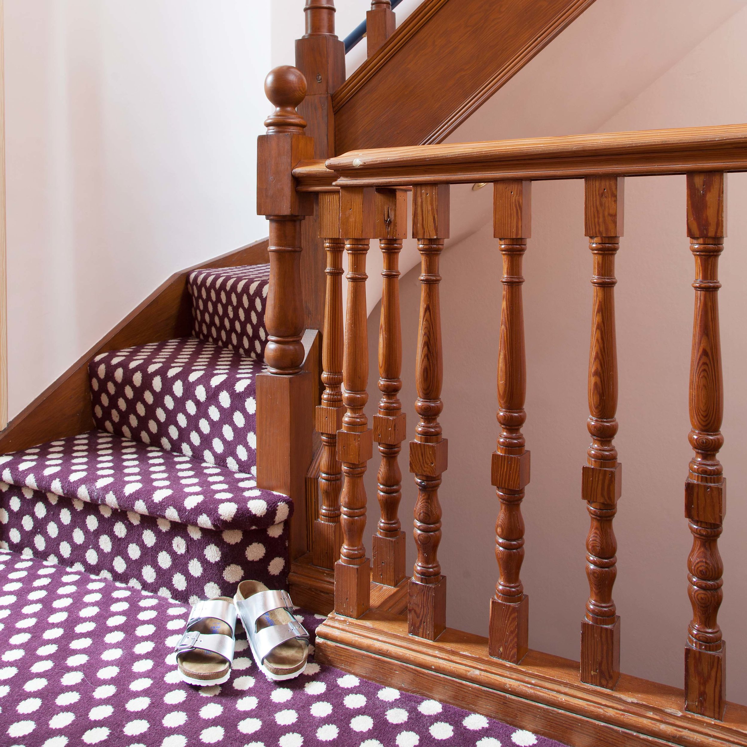 Alternative Flooring Quirky B polka dot carpet
