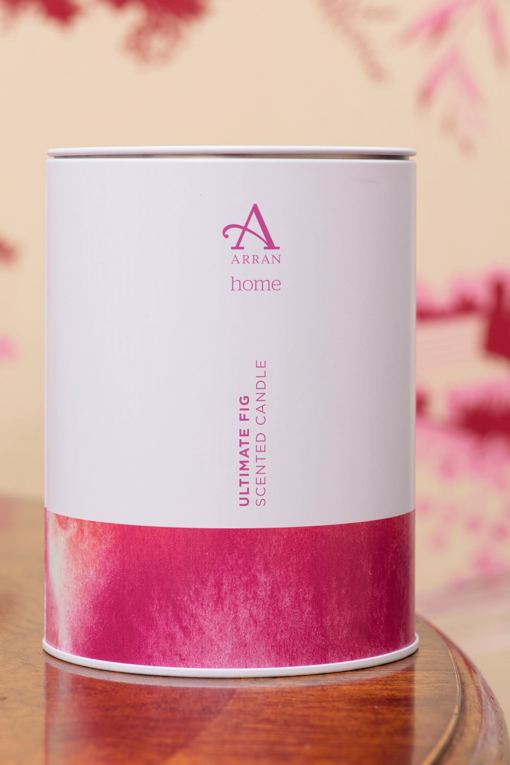 Arran candle in The Pink House/Photo: Susie Lowe