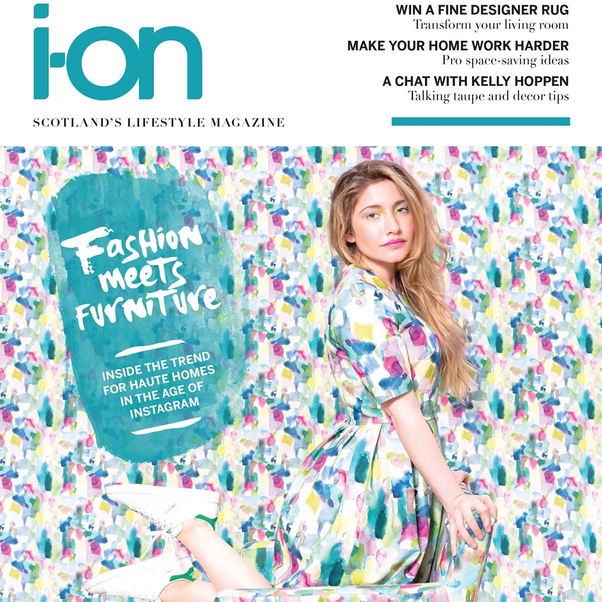 The Pink House edits i-on magazine