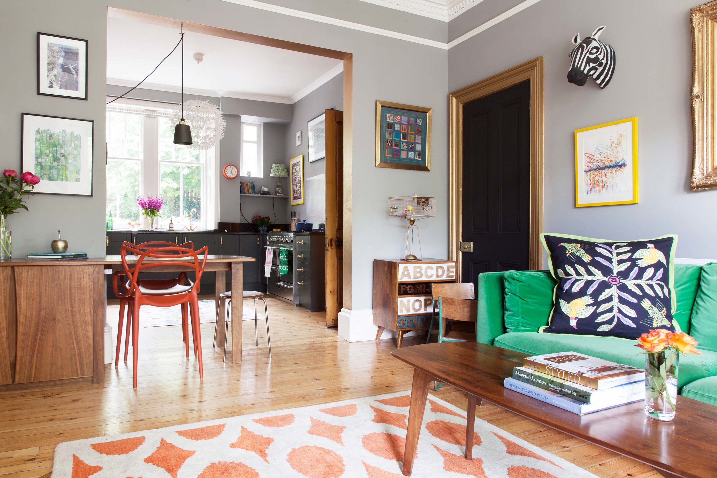 The Pink House, as seen on Apartment Therapy/Photo: Susie Lowe