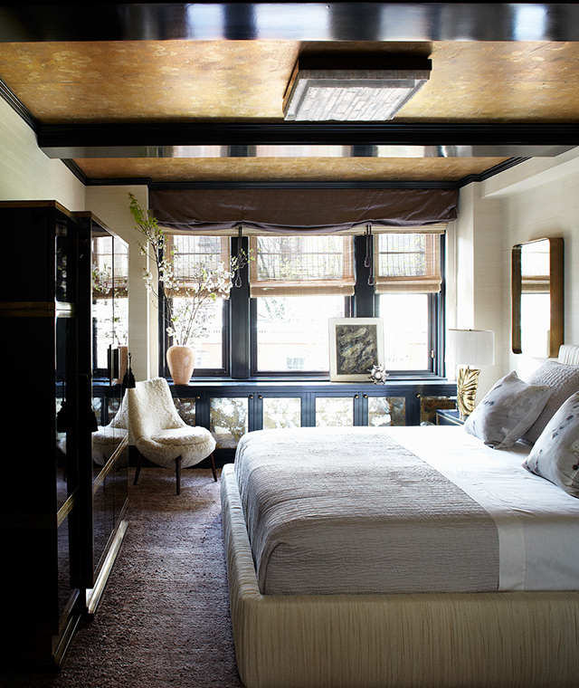 Cameron Diaz's actual bedroom. Design:&nbsp;Kelly Wearstler/Photo: William Abranowicz/Source: Elle Decoration