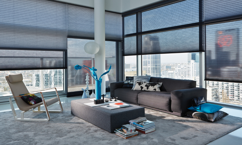 Luxaflex Duette blinds keeping thing cool in the city