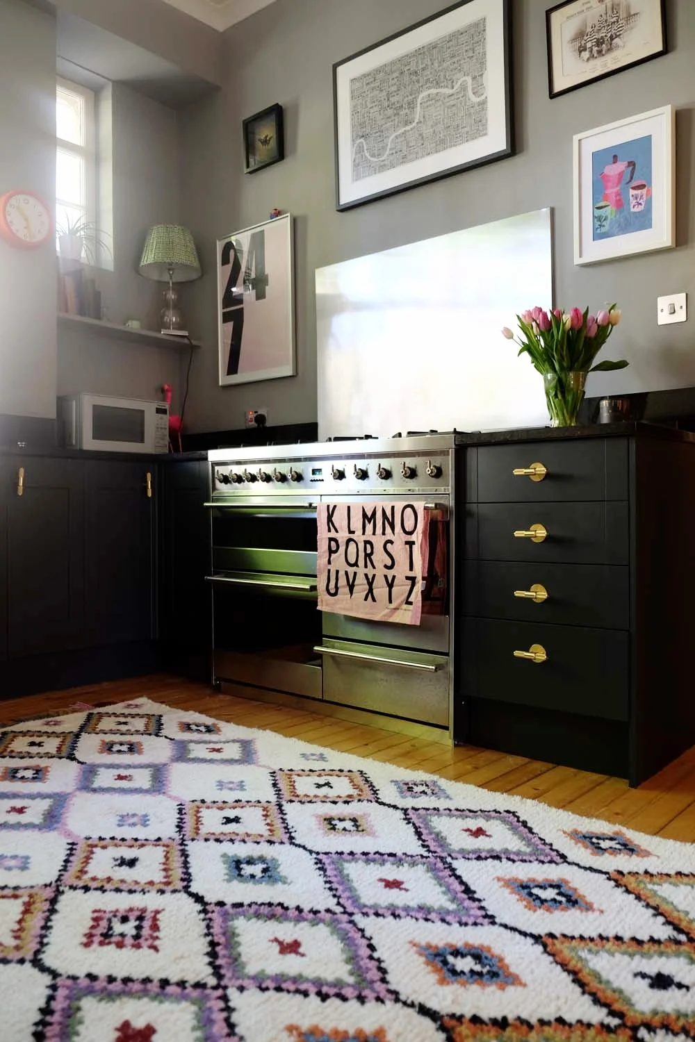 La Redoute Ourika Berber-style rug in  The Pink House