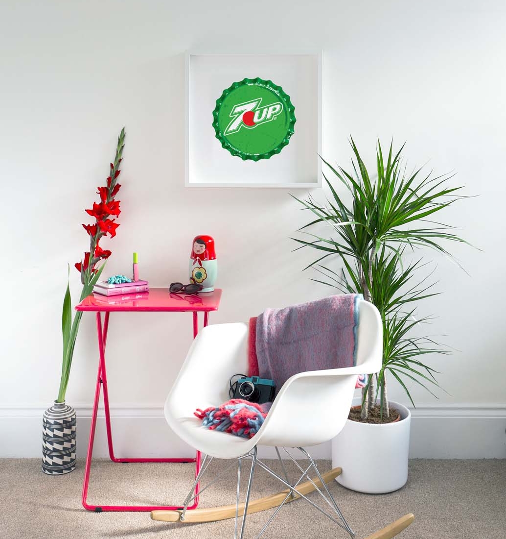 Tom's pic of the 7up print, his favourite