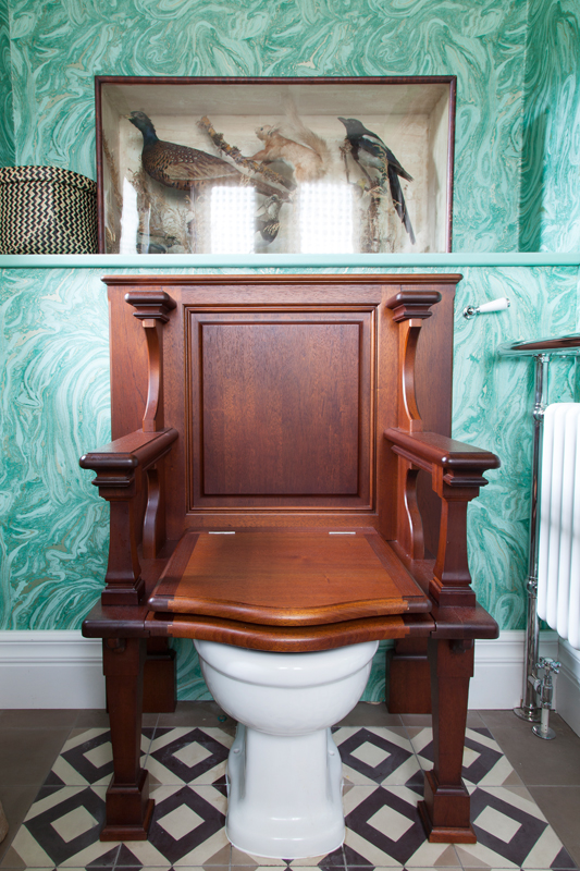 Even the Queen would use this Catchpole &amp; Rye throne loo/Photo: Susie Lowe