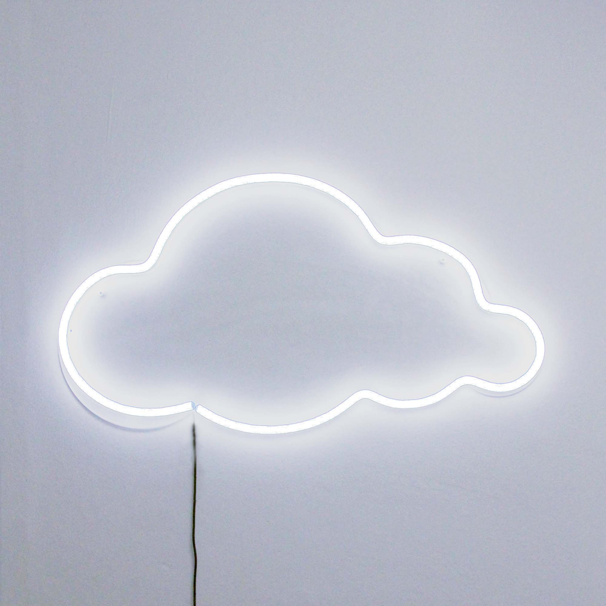 White neon cloud by Bxxlght