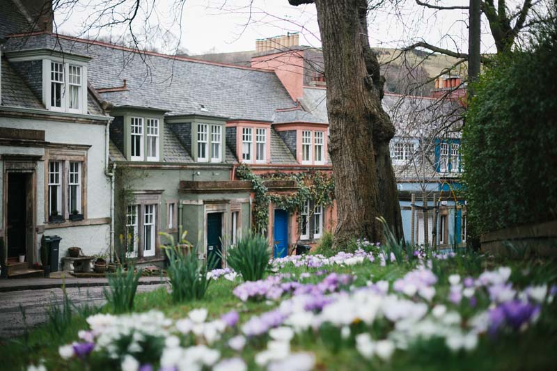 Where I used to live, in a picture perfect Edinburgh street/Photo: Andrea Thomson