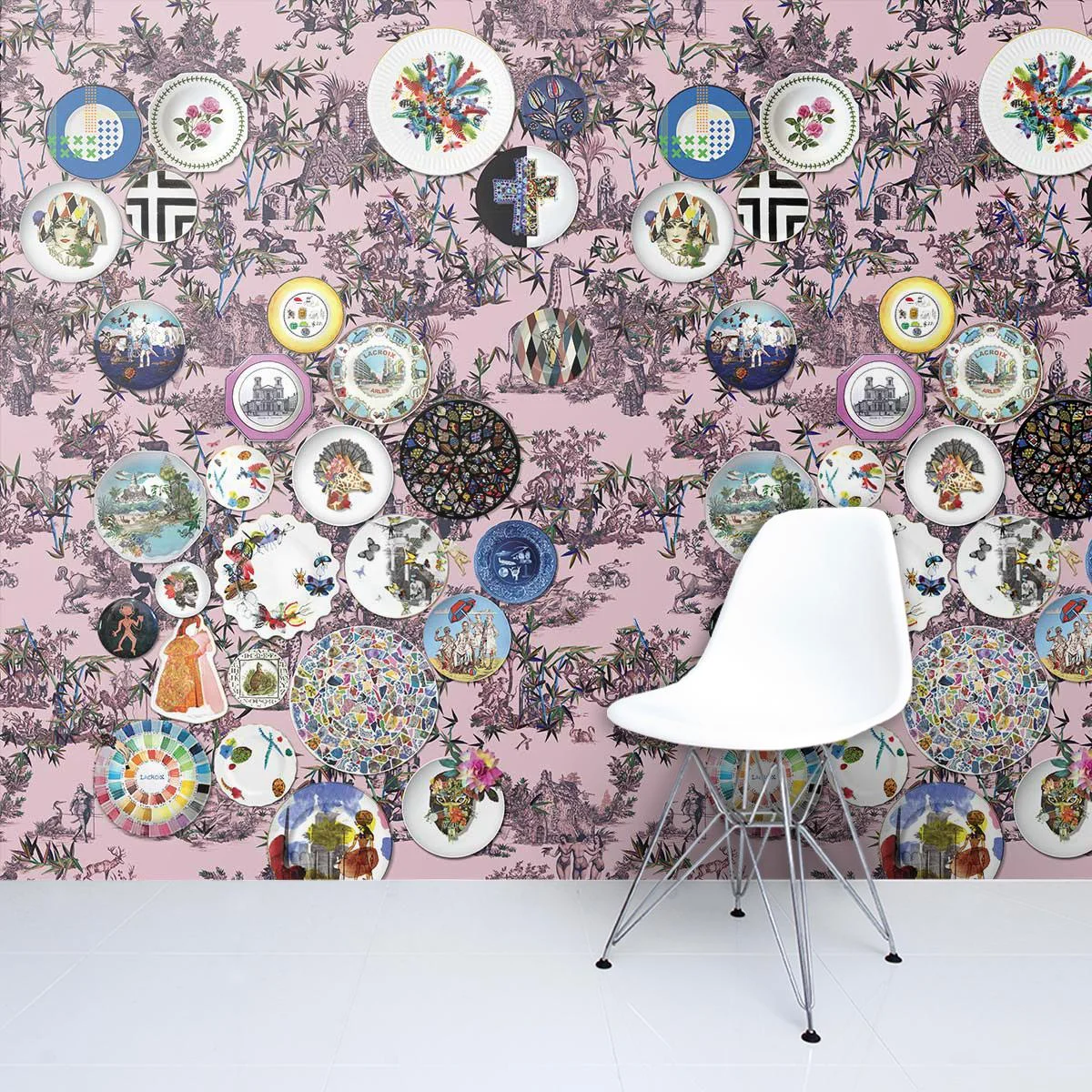 Lacroix Folie Myrtille wallpaper