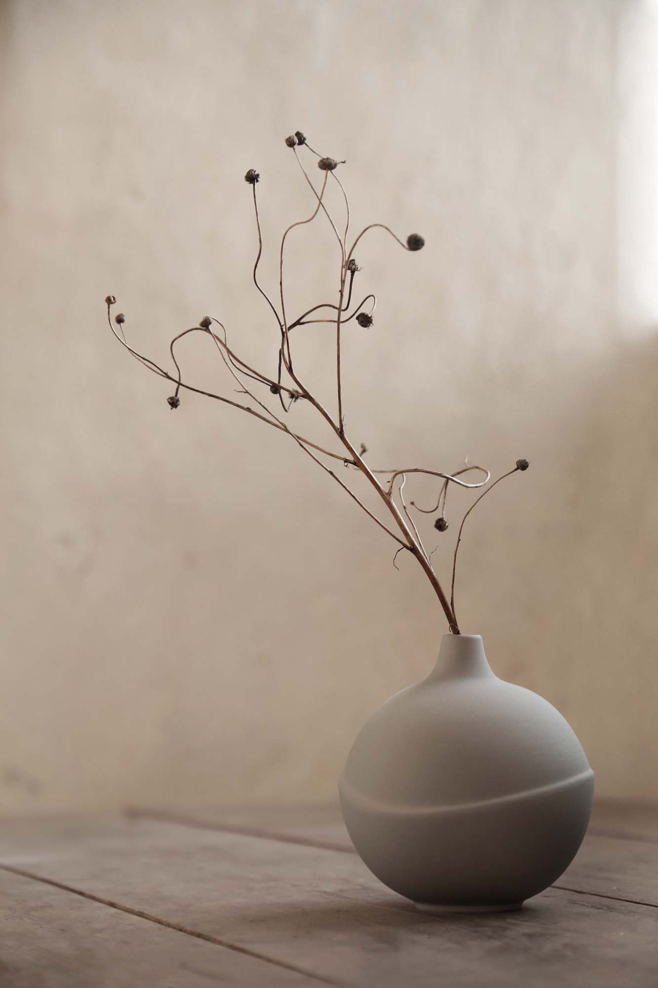 Anna Elza Oscarsson vase photographed by Frida Ramstedt from Trendenser: less is more