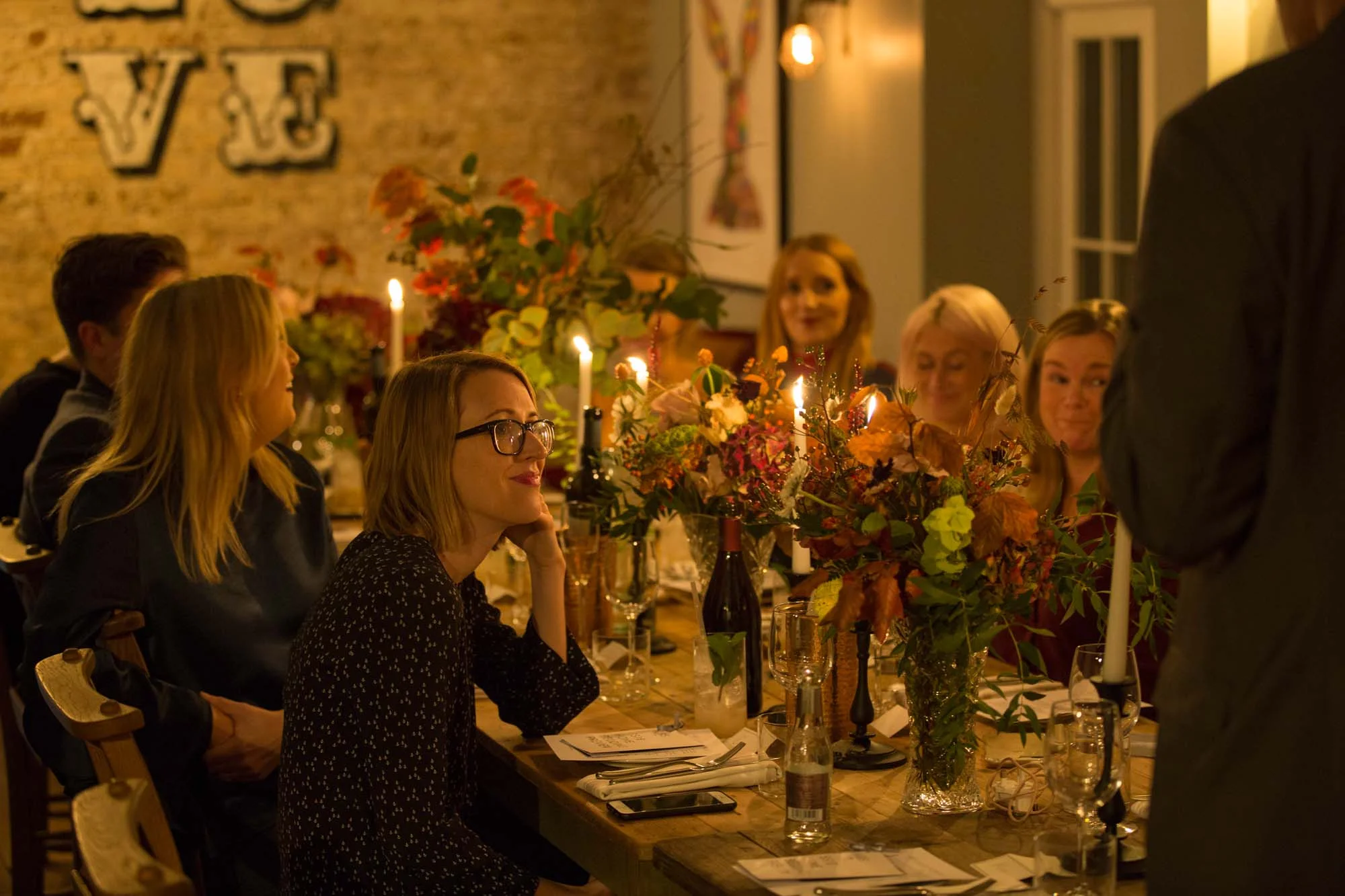 This is the bit where he talked about how easy it is to get a good night's sleep when you have kids