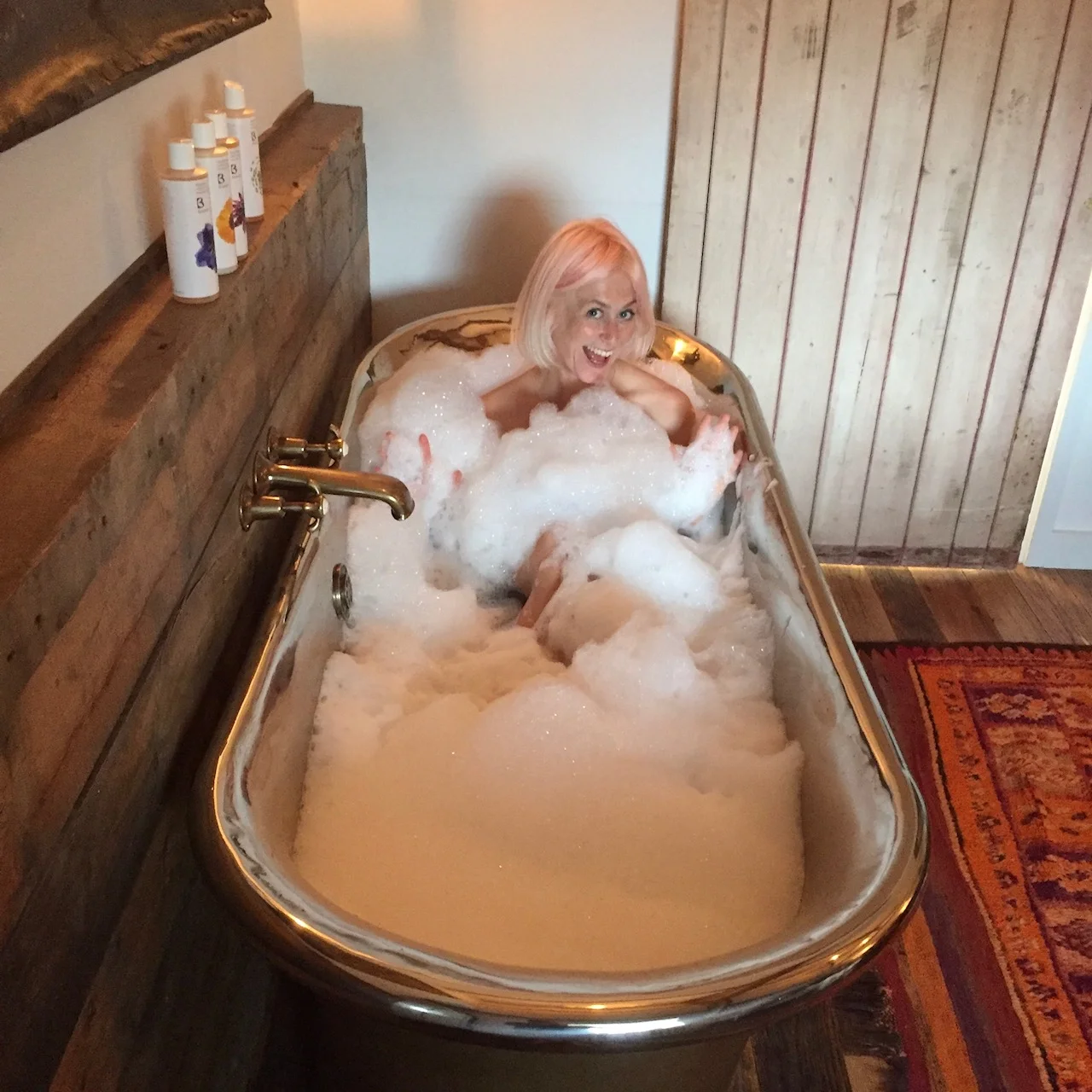 Still not enough bubbles/Photo: Pink House Husband