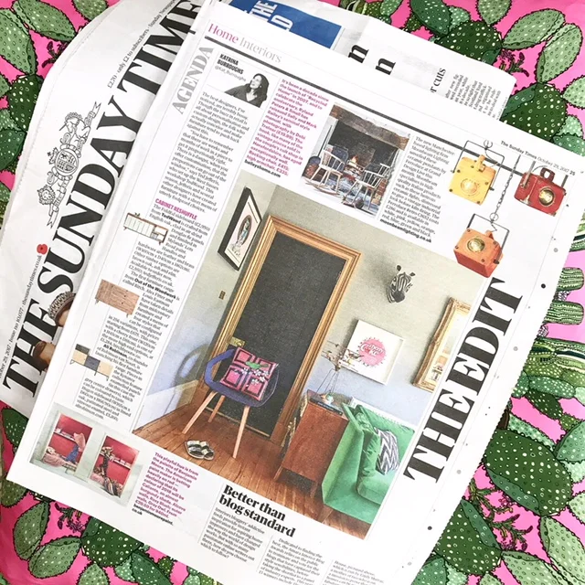 The Pink House in The Sunday Times