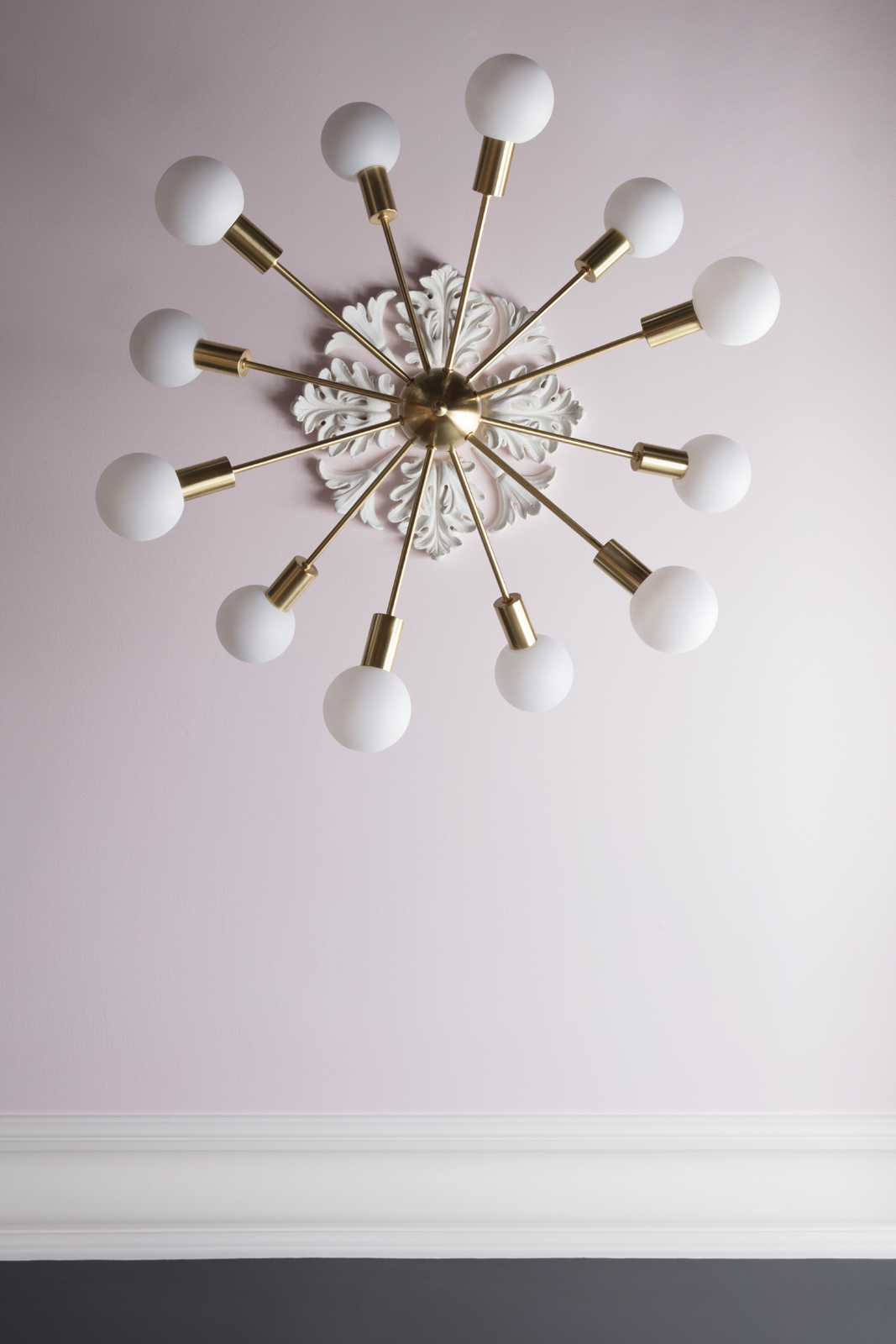 AFTER! Dexter sputnik light from Marks &amp; Spencer/Photo: Susie Lowe