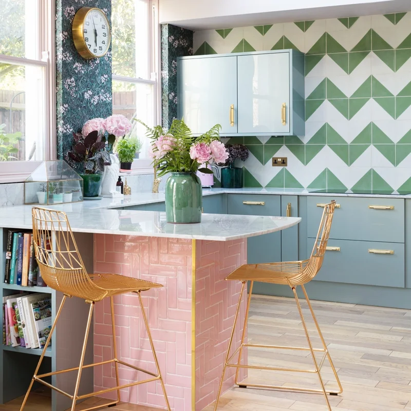 The Pink House London kitchen renovation Part 2