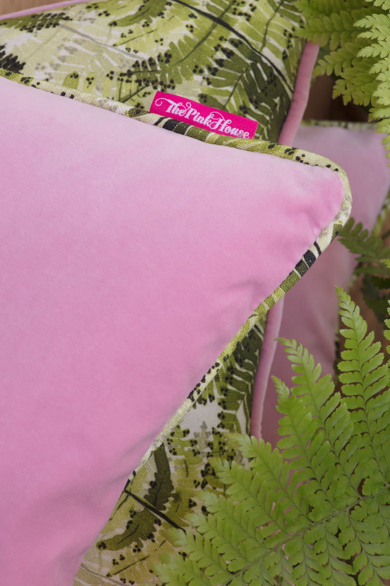 The Pink House X Sofas & Stuff cushions
