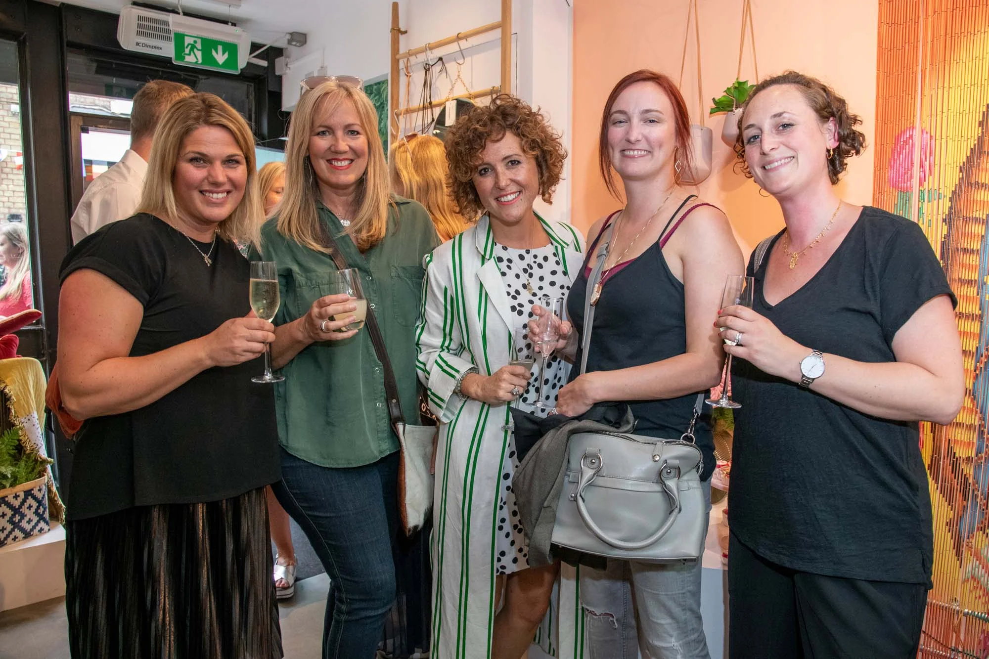 L to R: Katie @comedowntothewoods, Deborah Vos @deborahvos, Amy @thestyle_rocks, Kristine @restoringlansdowne, Jackie Hoyte @jackie.hoyte