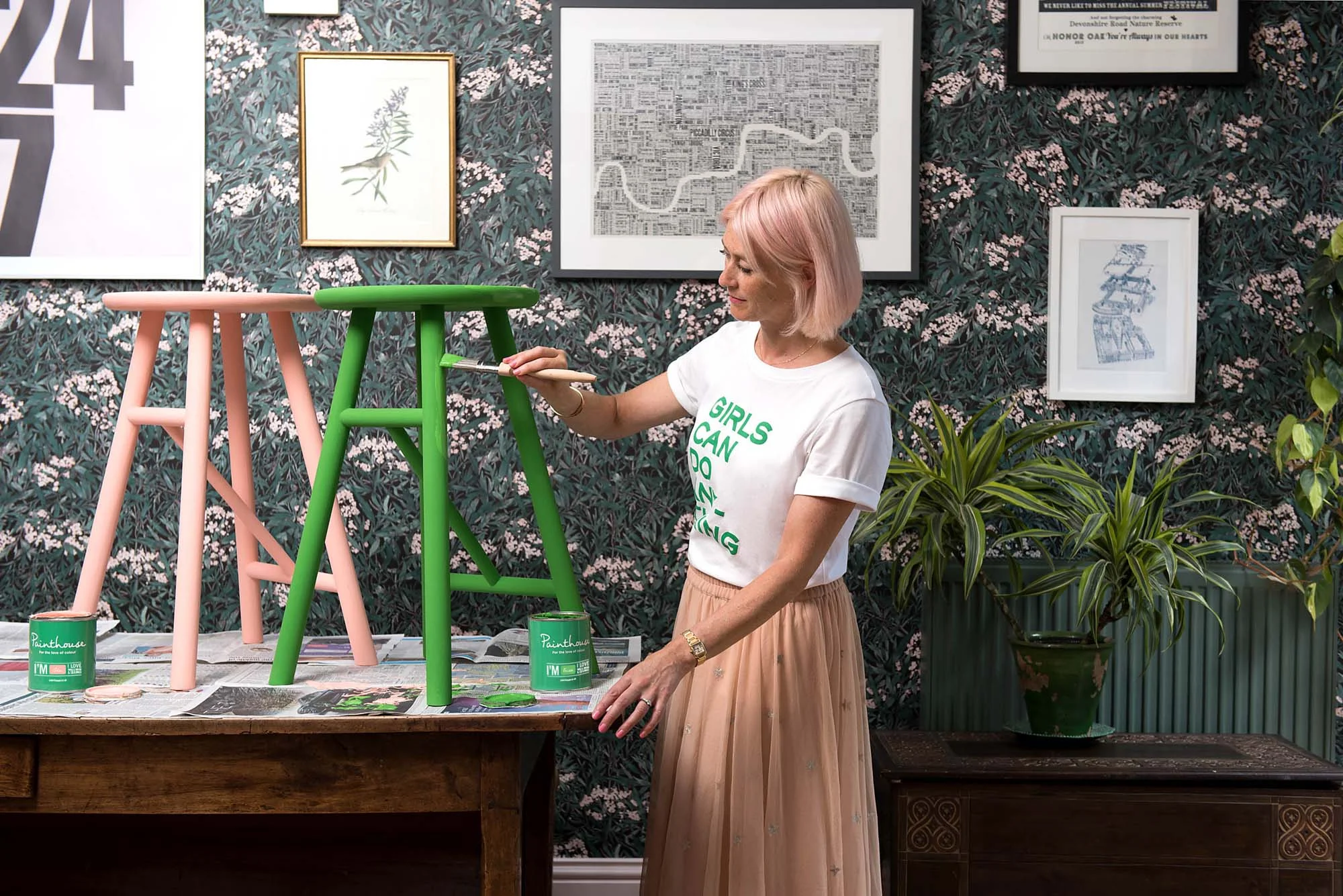 This gorgeous green is Daisy by Painthouse