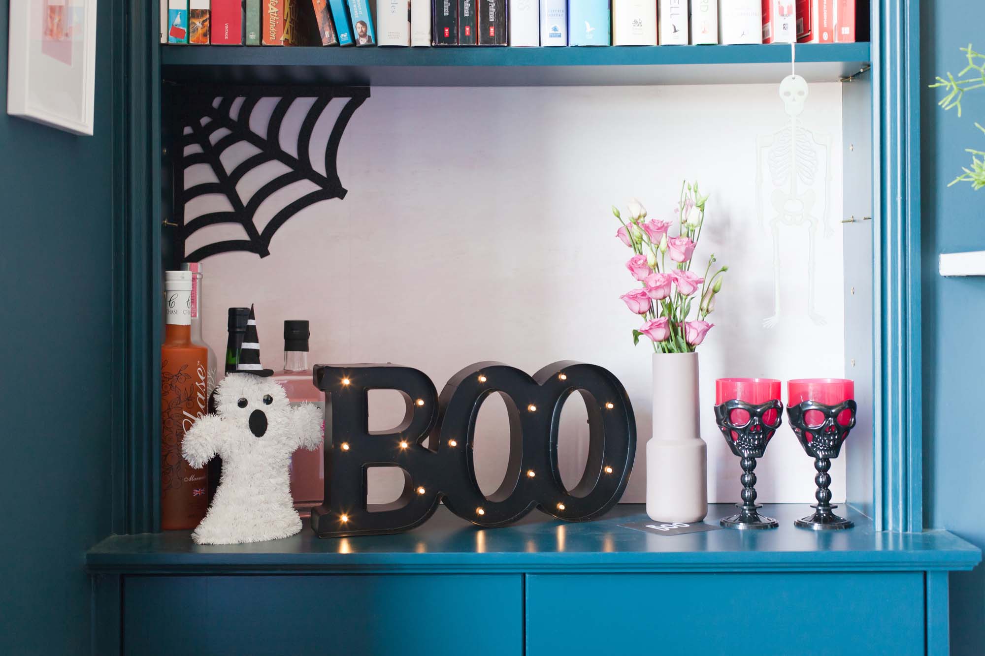 Glamorous Halloween party styling with Sainsbury's Home