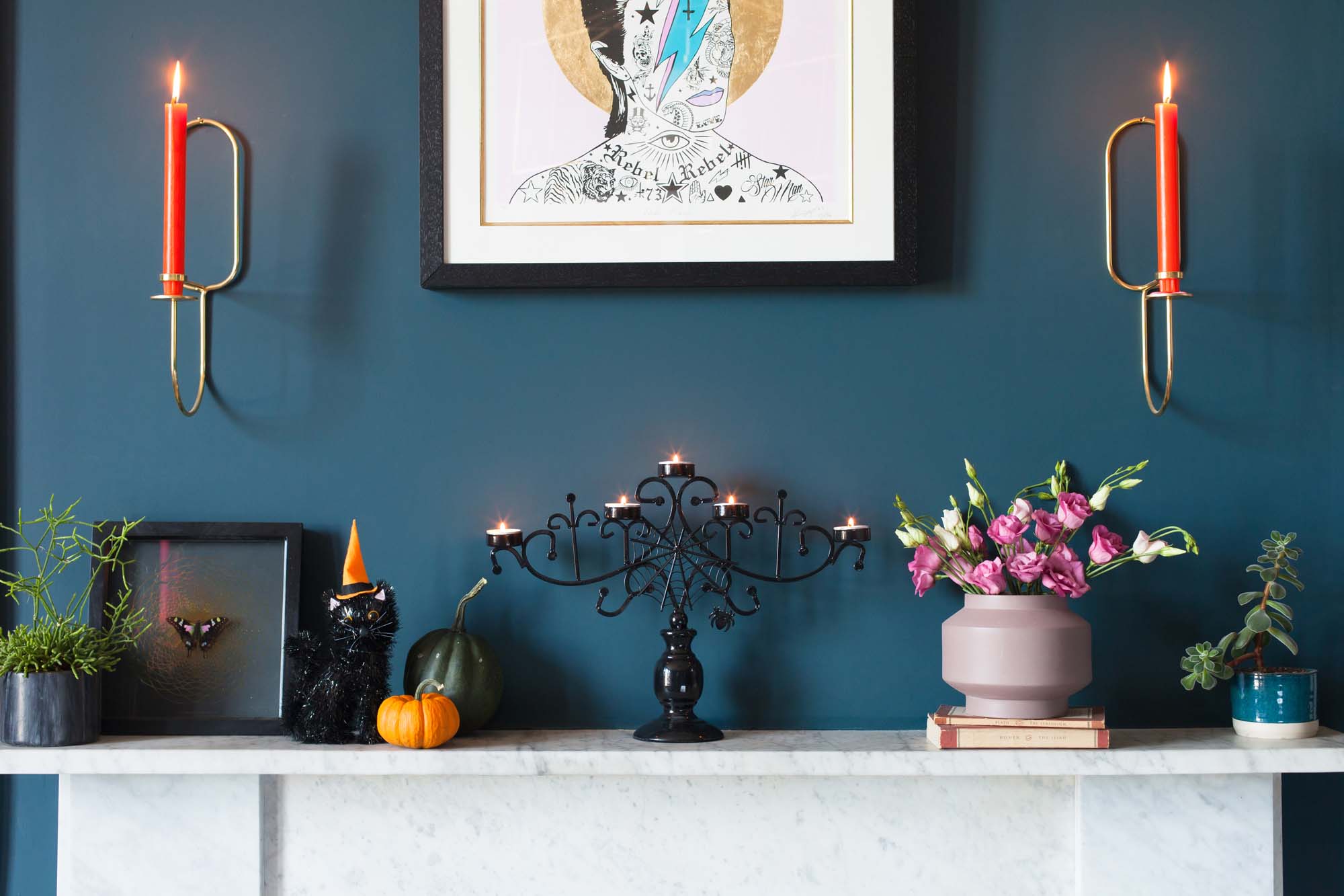 Glamorous Halloween party styling with Sainsbury's Home