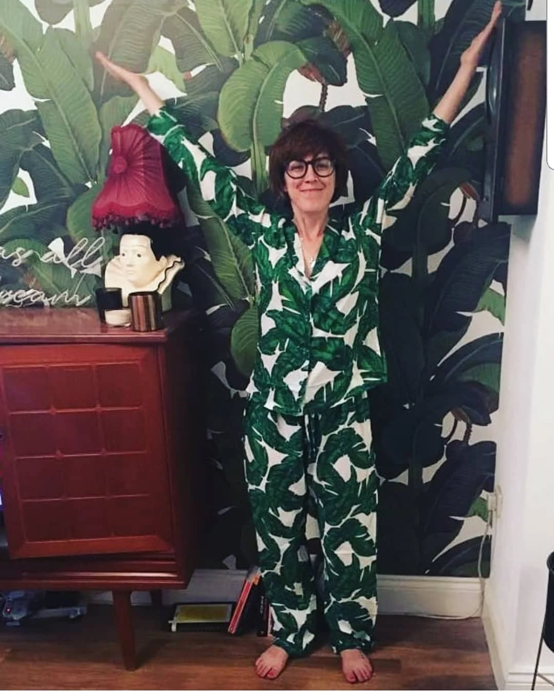 Robyn Donaldson in all her botanical glory