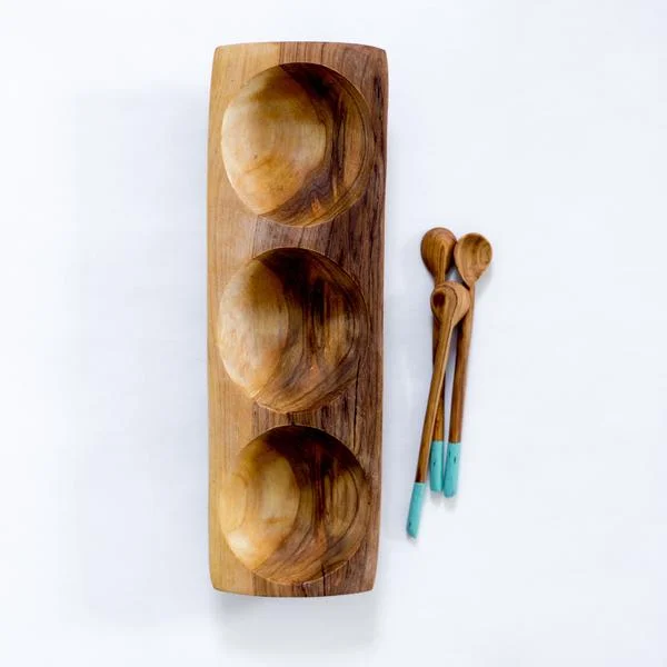Tatu Tray for dips and bits by Badala, £31. Badala products support women across East Africa and Central America, and domestic sex trafficking survivors, into employment.