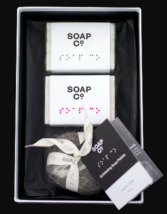 Wild Nettle &amp; Sage Soap Trio by The Soap Co., £31.The Soap Co. employs people in The UK who are blind, disabled or otherwise disadvantaged.