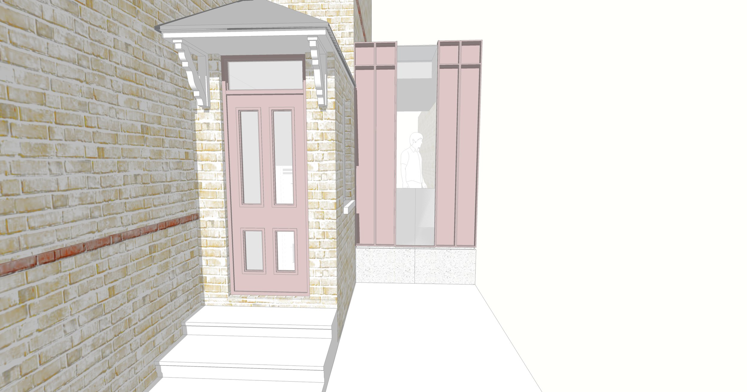 The Pink House extension planning permission