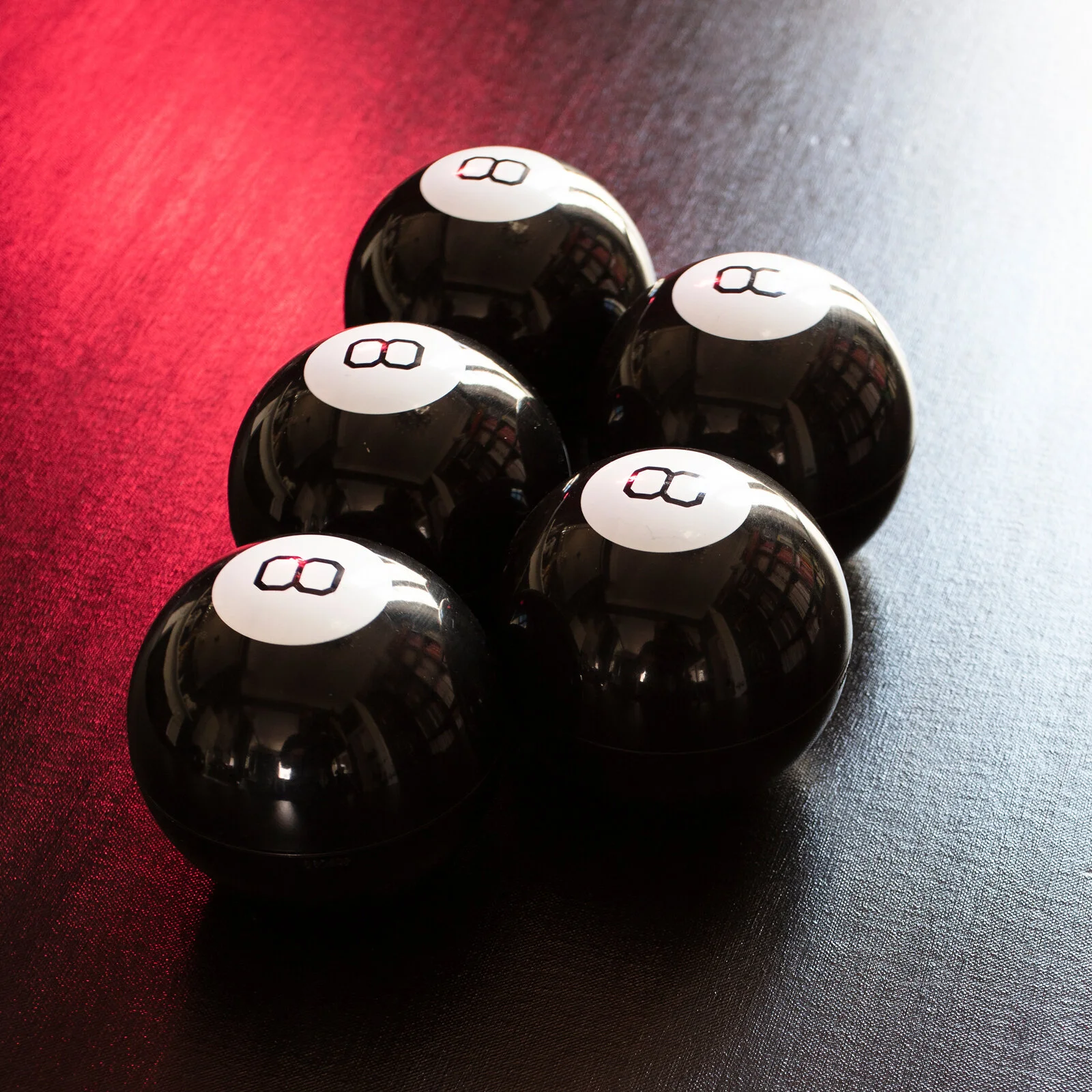 Magic 8 balls to predict the future