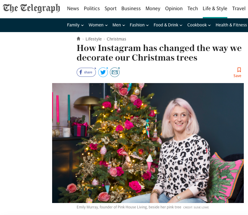 How to create a Christmas tree that works on Instagram