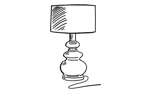 Lamp illustration