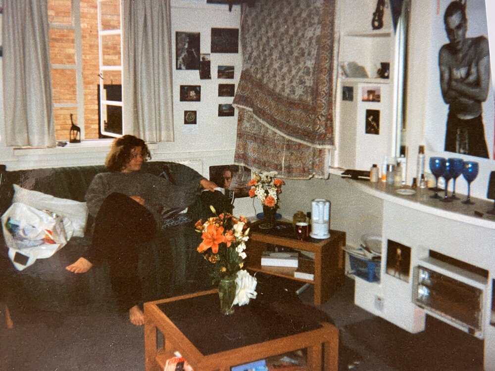 A rare photo of my first year Cambridge accommodation, complete with obligatory Trainspotting poster and Gap Yah artefacts - and my best friend Claire!