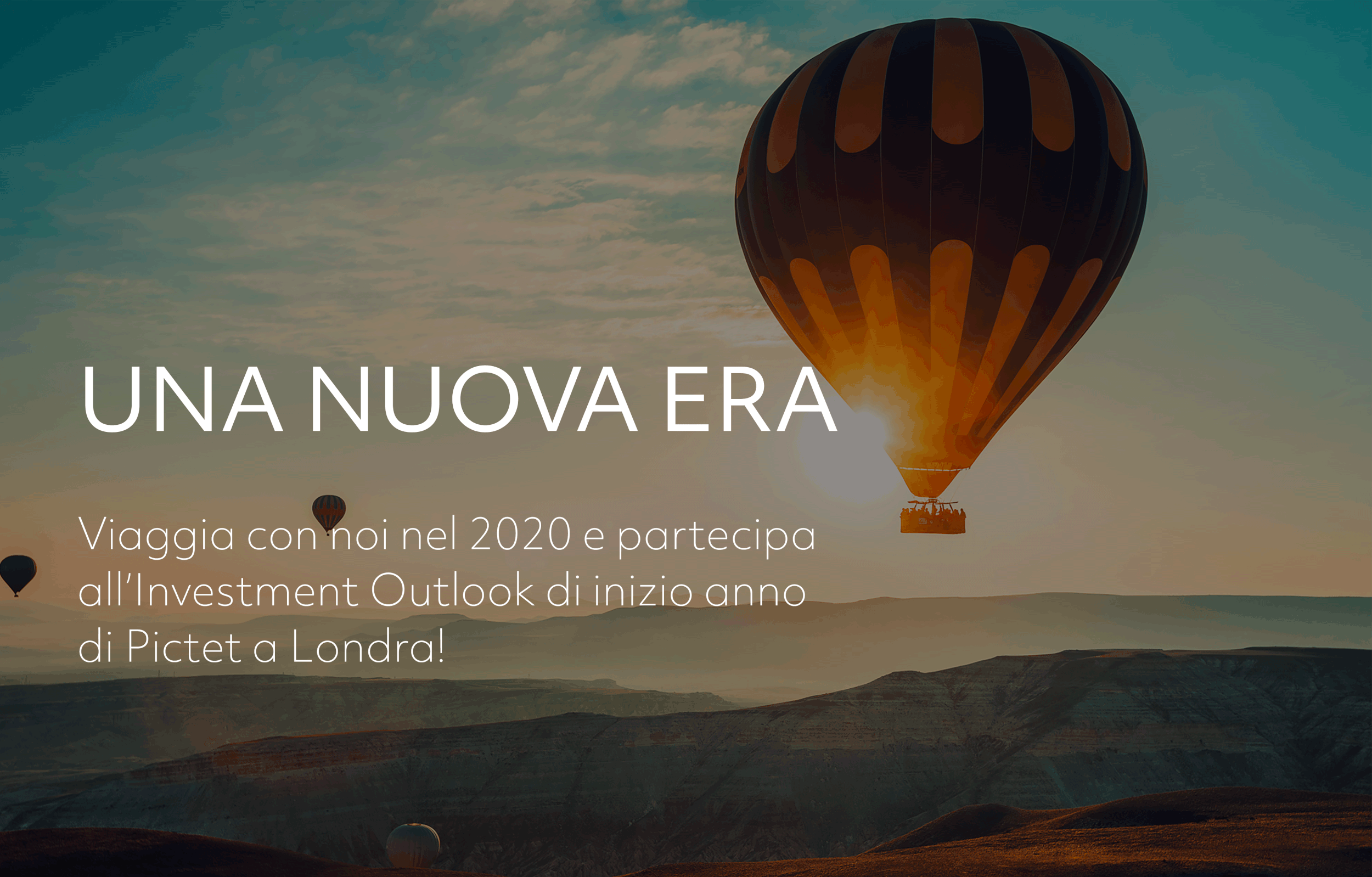 Roadshow Pictet - Una nuova era