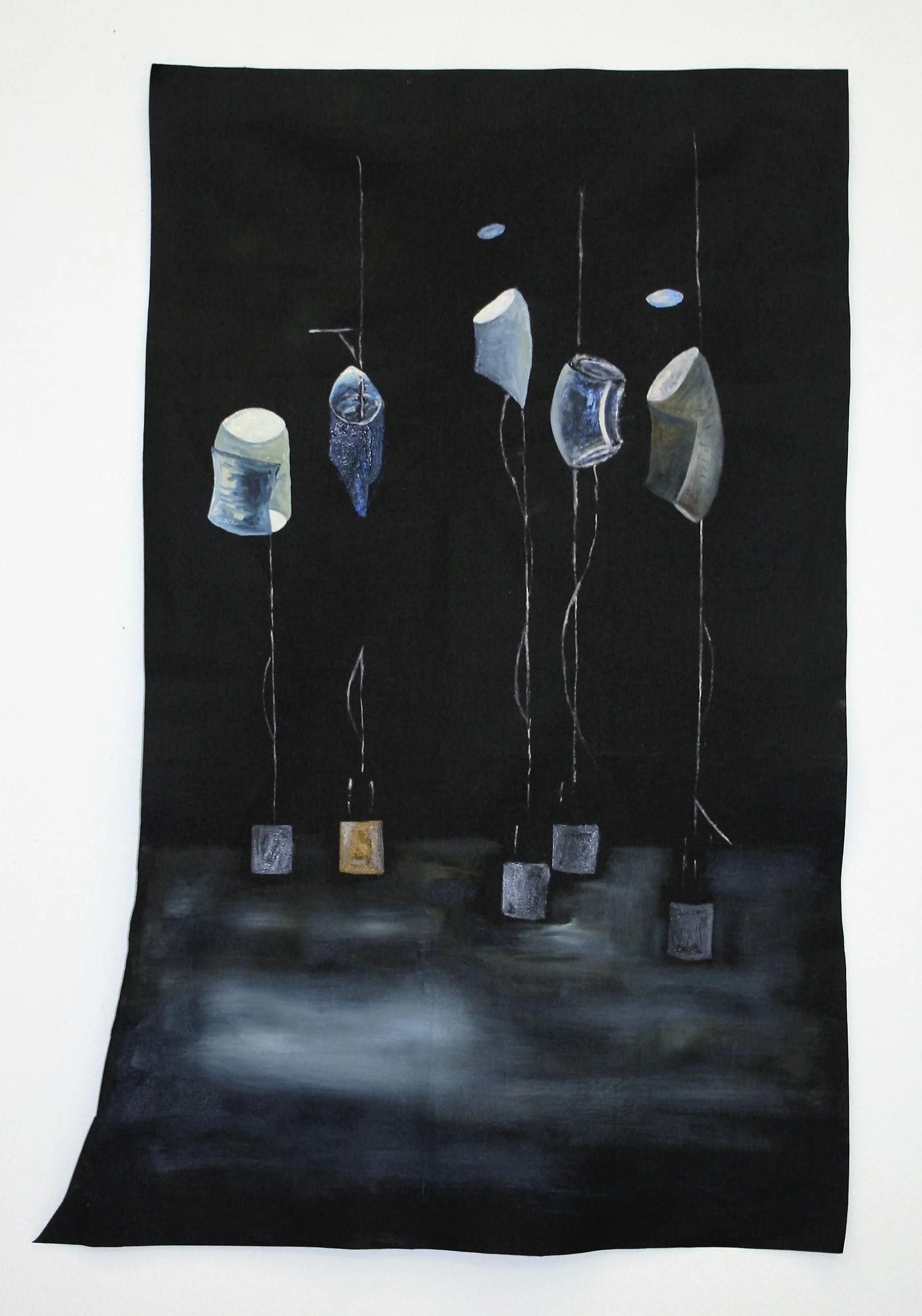 'Ingo' <br>Olie på voksdug<br>80 x 47 cm<br>2016