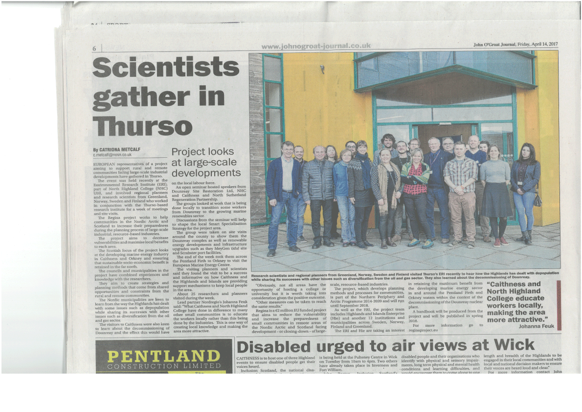 print screen from the john o'groat journal, april 14 2017