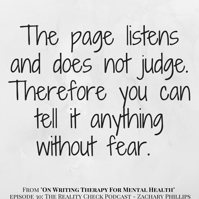 31 On Writing Therapy For Mental Health — Zachary Phillips