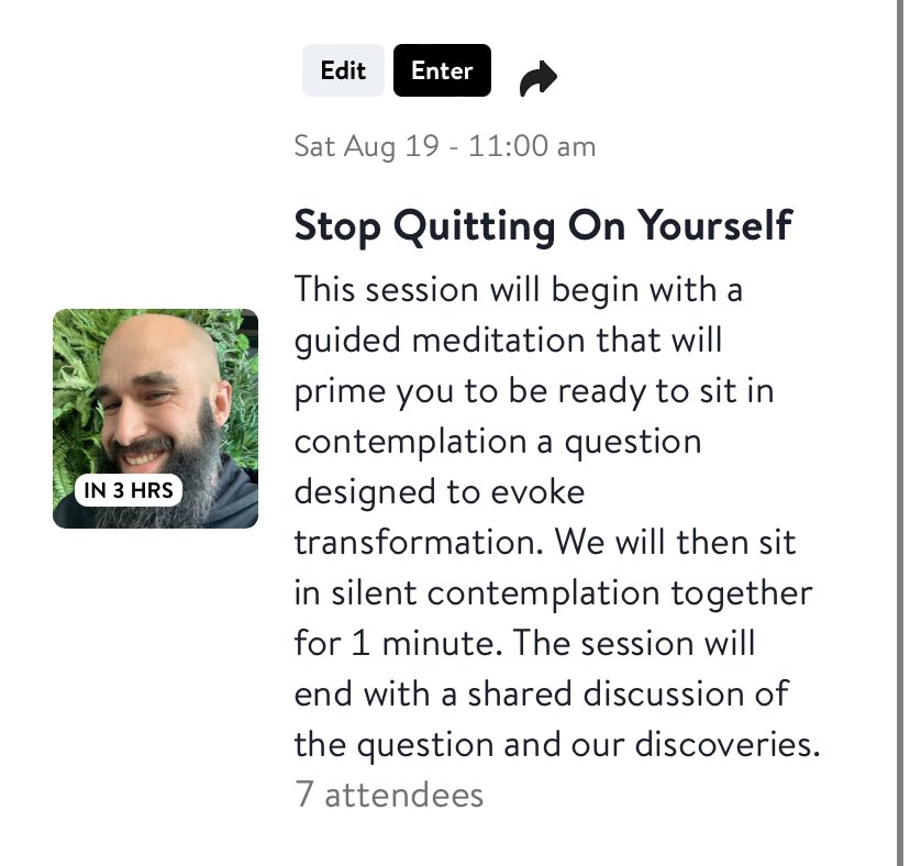 Live Talk On Insight Timer - Stop Quitting On Your Self | Ep 230 episode artwork