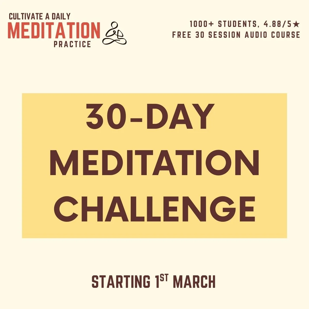 Join the 30-Day Meditation Challenge - Starting 1st March!  | Ep 277