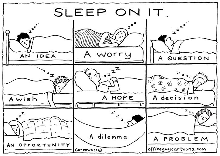 Big Decision? Why You Should Always Sleep On It Before Acting — Zachary