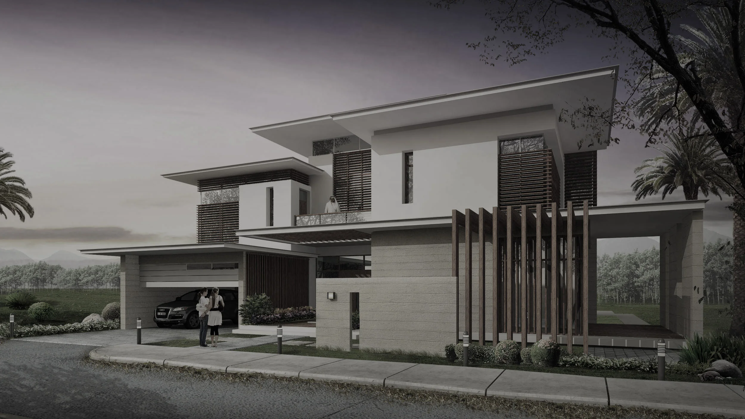 Northridge Villas Location: Ras Al Khaimah, UAE Project Type: Residential, Single-Family Units Following the spirit of the Northridge University of a global outlook that rooted in the region’s context and culture, the design of the Northridge Villas is the synthesis of materiality, texture, and space. Using locally-relevant materials and finishes, it was designed to provide modern amenities and esthetics that appeal to the university’s global residents.