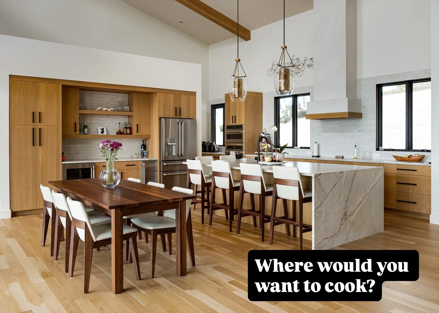 A few kitchens that will be enjoyed by our clients tomorrow. 

#thanksgiving 
#customhomes 
#kitchen