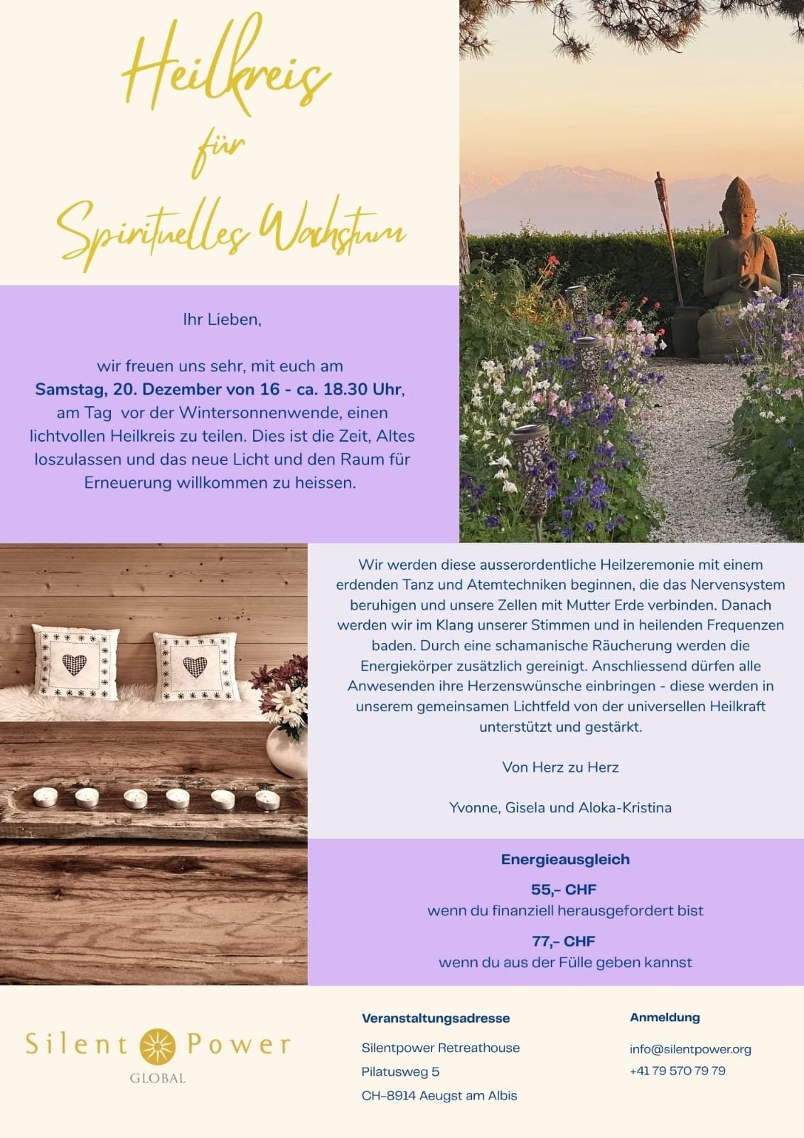 Heilkreis für Spirituelles Wachstum