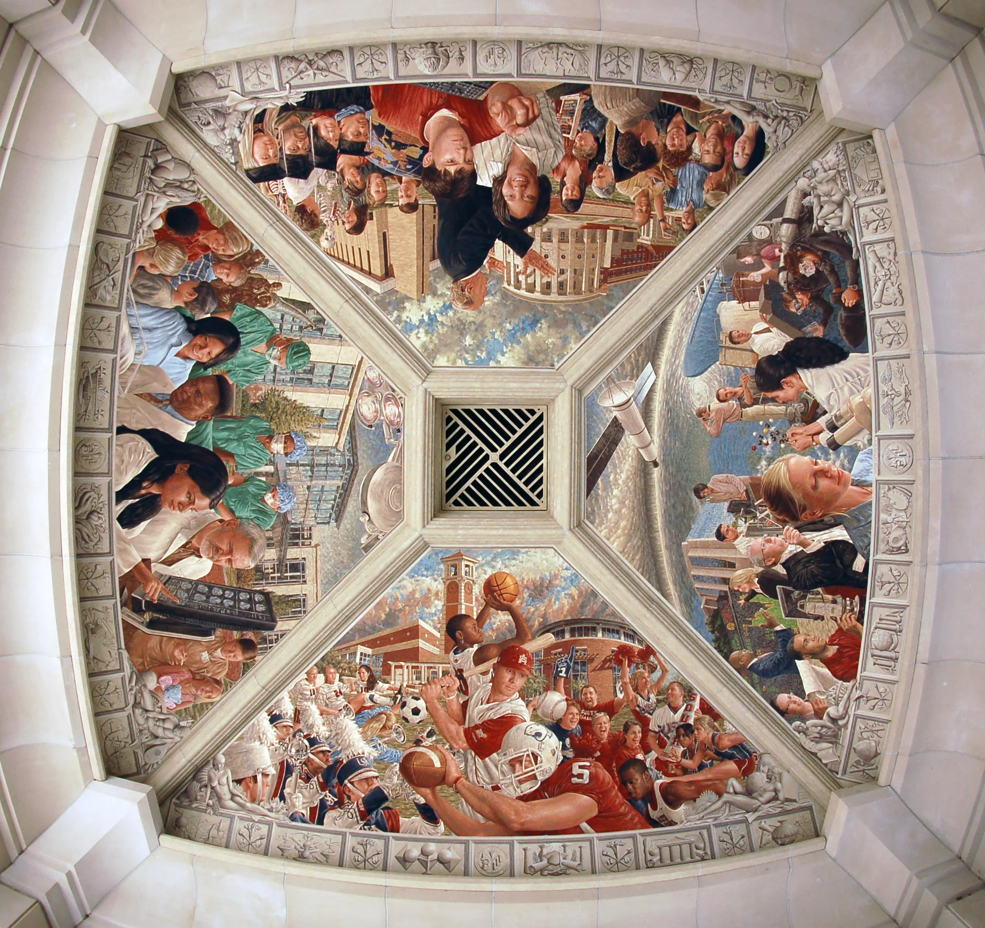Moulton Bell Tower Mural