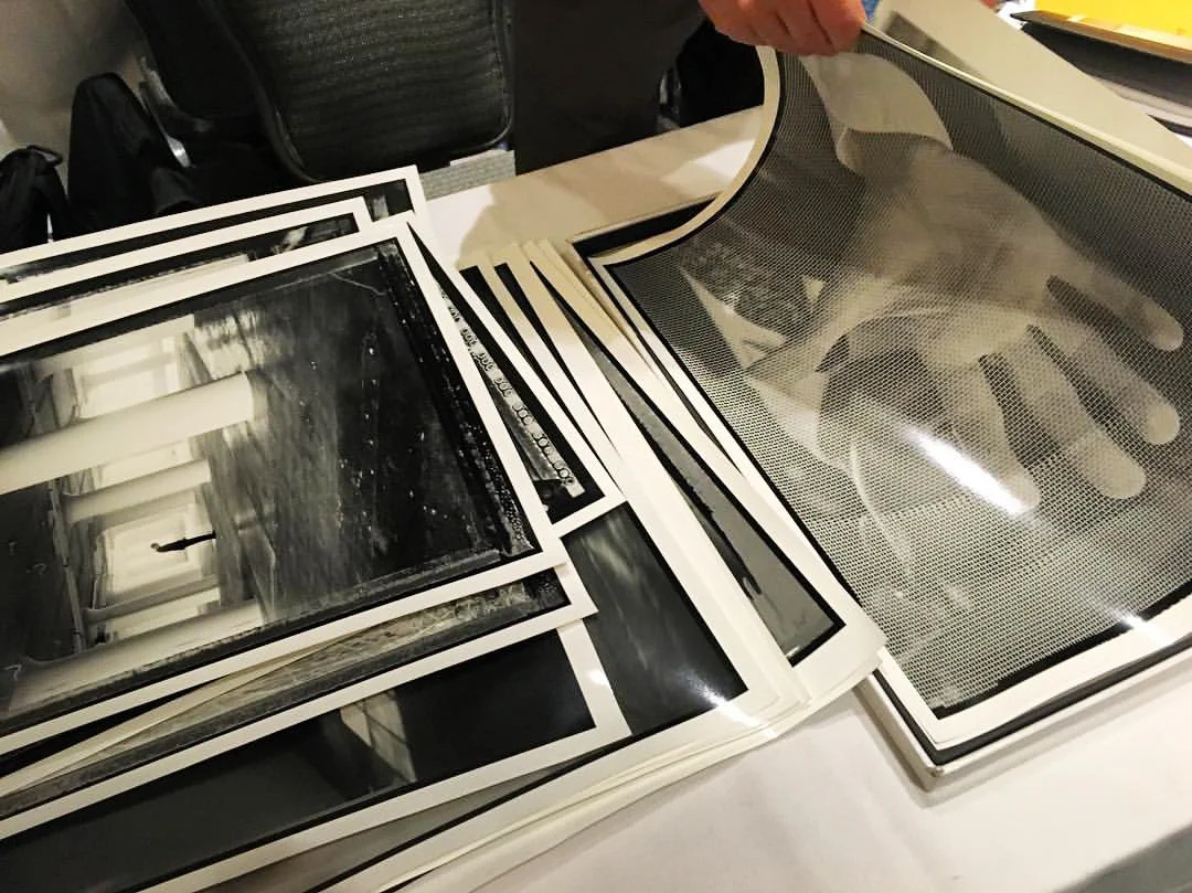 Stephen Sheffield 's portfolio being reviewed