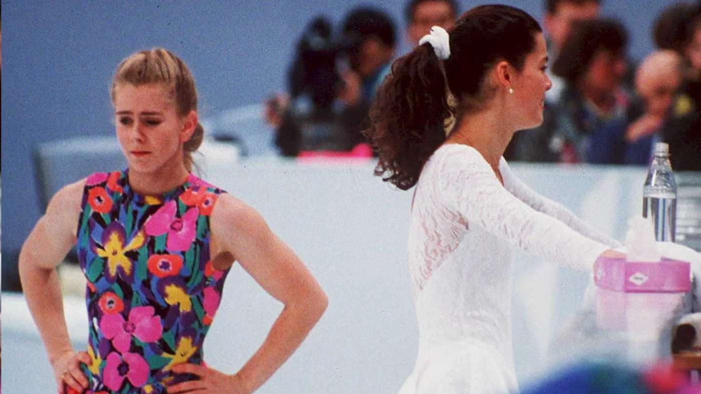 Tonya Harding and Nancy Kerrigan 1998 (Npr.org--Vincent Almavy/AFP/Getty Images )