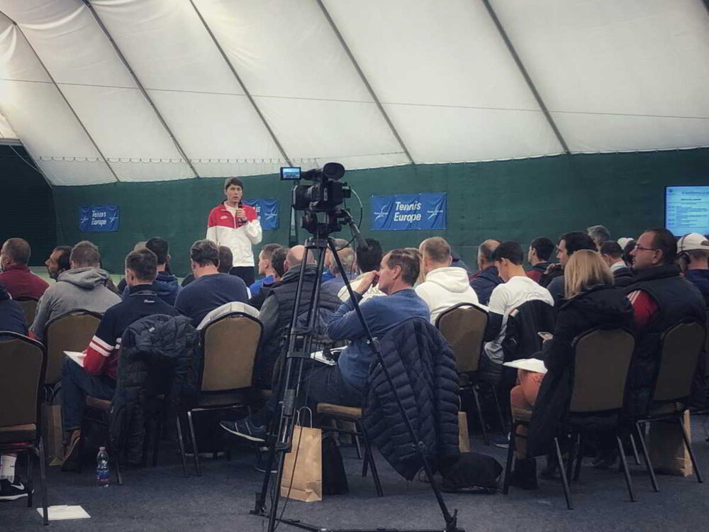 2019 Hungarian Tennis Association Coaches’ Conference in Budapest, Hungary